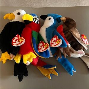 TY BEANIE BABIES vintage set